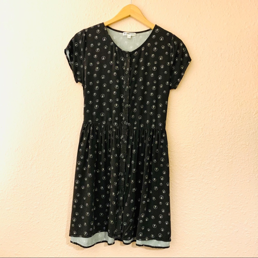 NWOT Junk food AC⚡️DC Babydoll Dress